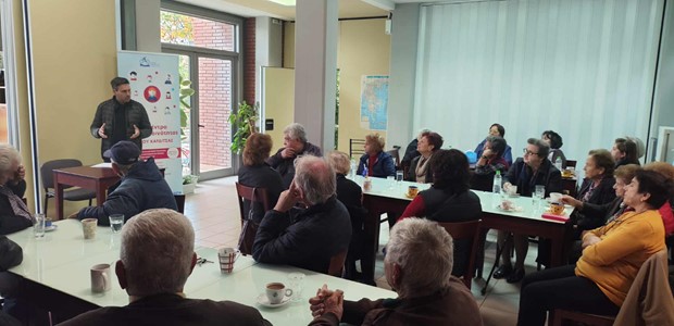 Eνημέρωση ηλικιωμένων για τις απάτες 